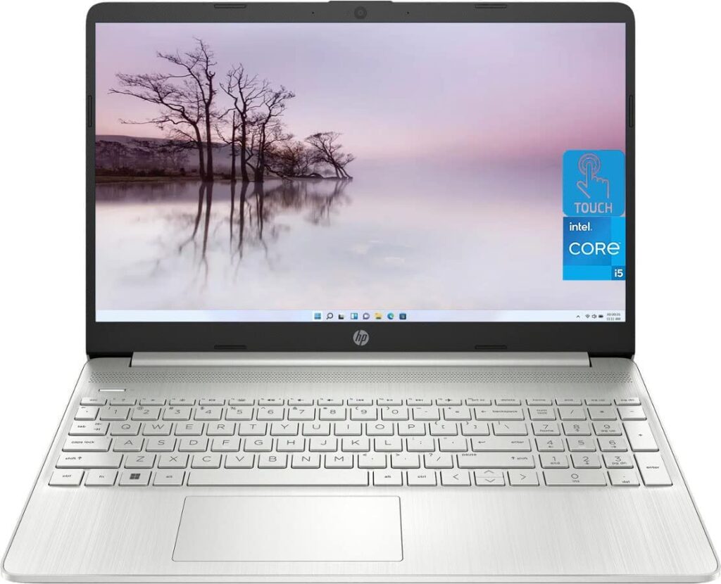 HP 2023 Newest Laptop, 15.6 Inch Touchscreen Display