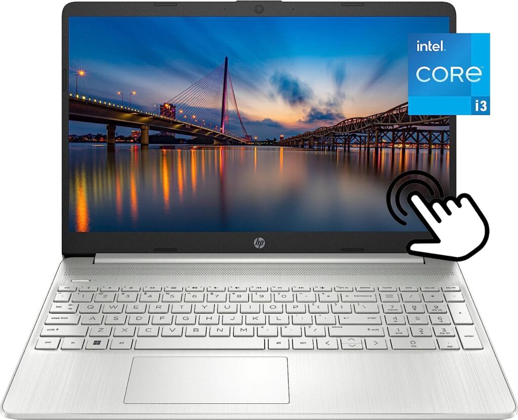 HP 15.6" Touchscreen Newest Flagship HD Laptop